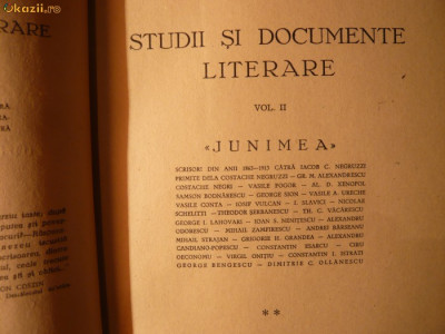 I.E.Toroutiu - Studii si Documente Literare ,II -1932 foto