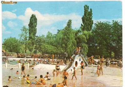 carte postala-BAILE FELIX - Strandul Termal foto