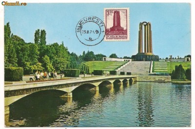 ilustrata maxima-BUCURESTI -Parcul Libertatii foto