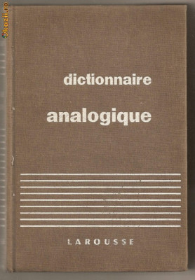 (C647) DICTIONNAIRE ANALOGIQUE, LAROUSSE DE CHARLES MAQUET foto