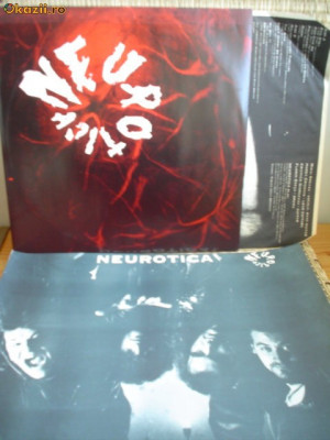 neurotica album disc vinyl lp muzica heavy metal thrash NM + bonus afis poster foto