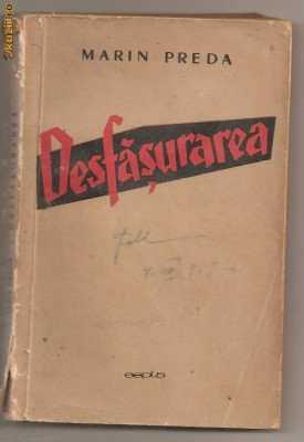 (C648) DESFASURAREA DE MARIN PREDA, 1958 foto