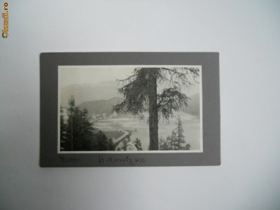 FOTOGRAFIE INTERBELICA-ST.MORITZ SEE,(GERMANIA) foto