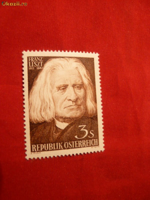 Serie-150 Ani Fr.Liszt 1961 Austria ,1val. foto
