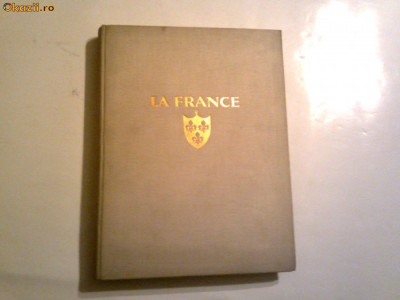 MARTIN HURLIMANN-LA FRANCE ARCHITECTURE ET PAYSAGES Ed.1927 304 ilustratii foto