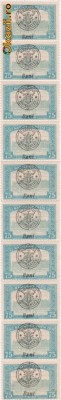 Oradea 75 bani straif de 10 buc. foto