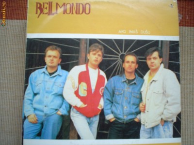 bellmondo band ako imas dusu disc vinyl lp muzica pop rock pgp yugoslavia 1988 foto