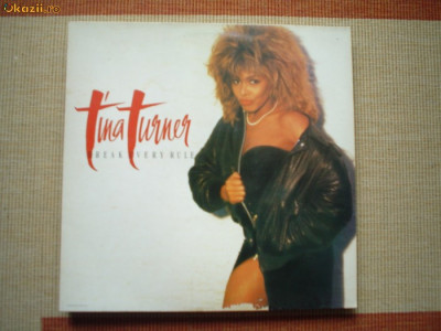 Tina Turner Break Every Rule 1986 album disc vinyl lp muzica pop rock EMI rec. foto