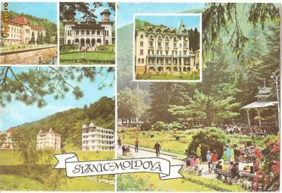 CPI (B365) SLANIC MOLDOVA, I. P. ARTA GRAFICA, EDITURA MERIDIANE, CIRCULATA 1979, STAMPILE, TIMBRU foto