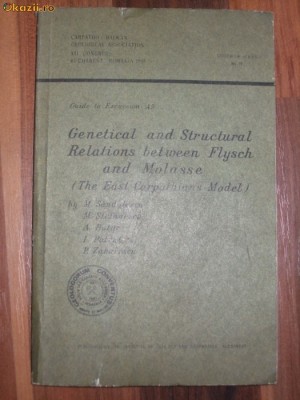 Genetical and Structural Relations between Flysch and Molase -M. Sandulescu 1981 foto