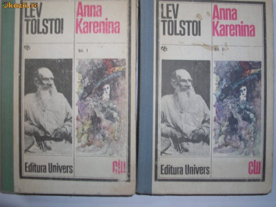 Tolstoi-Anna Karenina 2 vol(cartonate),h1 foto