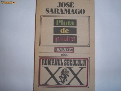 PLUTA DE PIATRA de JOSE SARAMAGO RF3/2 foto