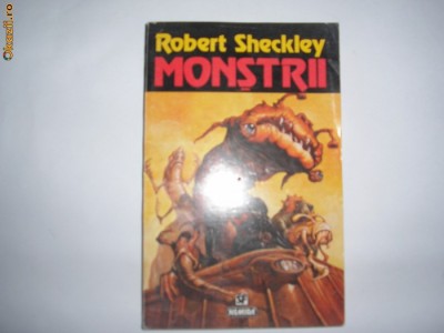 MONSTRII - Robert Sheckley (sf ),s3,RF8/2,rf11/1 foto