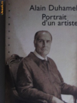 ALAIN DUHAMEL - PORTRAIT D&amp;#039;UN ARTISTE foto