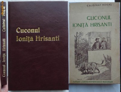 Calistrat Hogas, Cuconul Ionita Hrisanti, 1938, prima editie foto