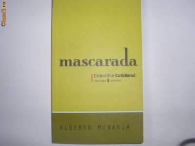 Alberto Moravia - Mascarada-RF6/2 foto