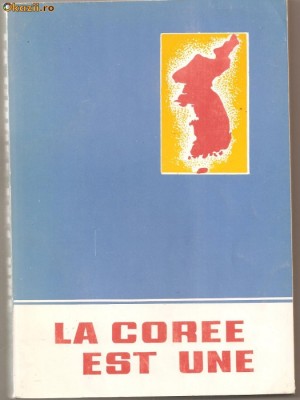 (C778) LA COREE EST UNE, RECUEIL D&amp;#039;ARTICLES D&amp;#039;ETRANGERS, EDITIONS EN LANGUES ETRANGERS, PYONGYANG, COREE, 1978 foto