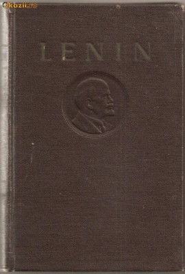 (C774) LENIN, OPERE DE V. I. LENIN, EDITURA PMR, BUCURESTI, 1952, VOLUMUL 22 ( DECEMBRIE 1915 - IULIE 1916 ) foto