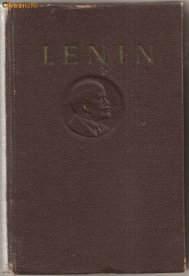 (C773) LENIN, OPERE DE V. I. LENIN, EDITURA PMR, BUCURESTI, 1952, VOLUMUL 21 ( AUGUST 1914 - DECEMBRIE 1915 ) foto