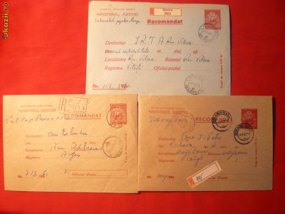 3 Plicuri Speciale pt. Minister Justitie 1960 ,recom. foto