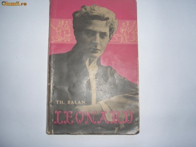 TH. BALAN - LEONARD ( PRINTUL OPERETEI ),R17 foto