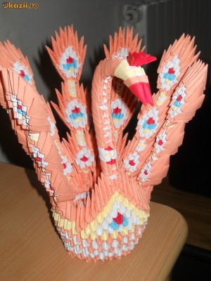 origami lebede foto