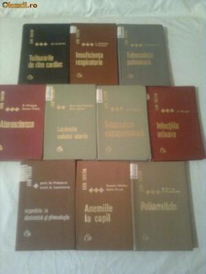 COLECTIA ,,CUM TRATAM&amp;quot; (10 vol.) foto