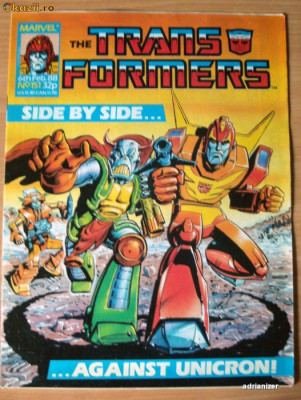 Transformers #151 Marvel Comics foto