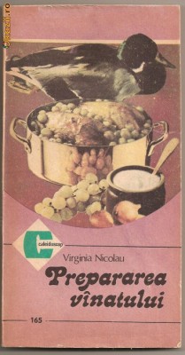 (C830) PREPARAREA VINATULUI, DE VIRGINIA NICOLAU, EDITURA CERES, BUCURESTI, 1986 foto