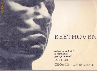 Beethoven, simfonia nr 5 - disc vinil foto