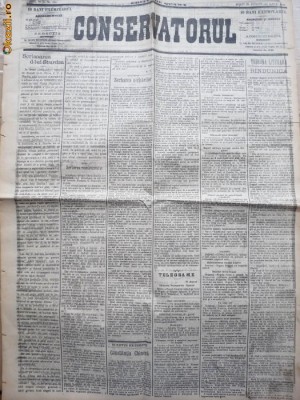 Ziarul Conservatorul , nr. 190 din 1906 foto