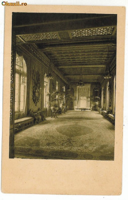2393 - SINAIA, Prahova, Castelul Peles, Sala Moresc - old postcard - unused foto