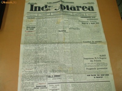 Ziar Indreptarea 02 07 1937 foto