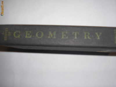 A survey of geometry Howard Eves,volume one,16 foto