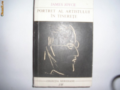 James Joyce - Portret al artistului in tinerete RF4/3 foto