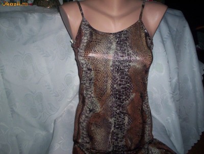Rochie imitatie sarpe foto