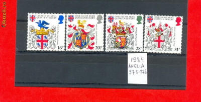 1=ANGLIA 1984 Mi 975-978 MNH foto