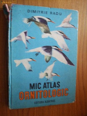 MIC ATLAS ORNITOLOGIC * Pasarile Lumii - Dimitrie Radu - 1983, 311 p.+ 40 planse foto