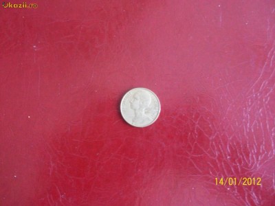 Franta 10 centime 1977 foto