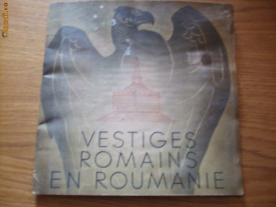 VESTIGES ROMAINS EN ROUMANIE Imprimerie Luceafarul, 16 p. foto