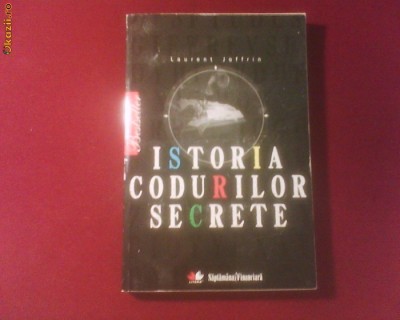 Laurent Joffrin Istoria codurilor secrete foto