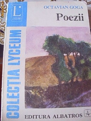 POEZII =OCTAVIAN GOGA foto