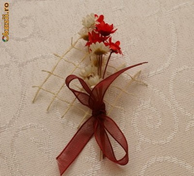 Cocarde Nunta Flori De Pus In Piept Arhiva Okazii Ro