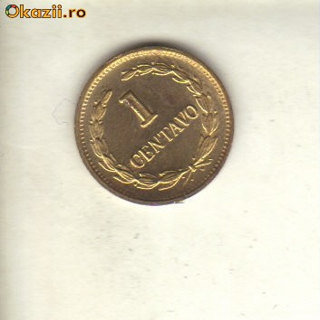 bnk mnd El Salvador 1 centavo 1981 aunc foto