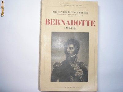 Bernadotte Sir Dunbar Plunket Barton {1931} RF3/3 foto