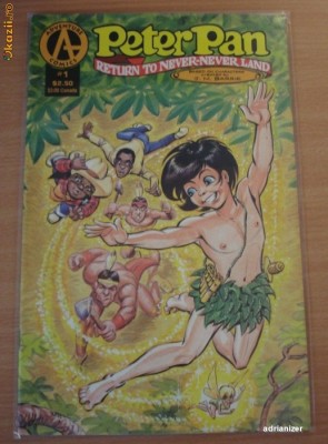 Peter Pan return to Neverland #1 . Adventure Comics foto