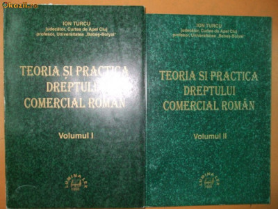 I. Turcu Teoria si practica dreptului comercial roman 2 vol 1998 010 foto