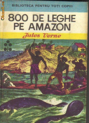 Jules Verne - 800 de leghe pe Amazon foto