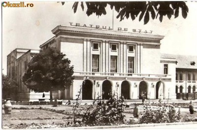 CP 209-83 Constanta. Teatrul de Stat -circulata 1968-starea care se vede, usor patata foto