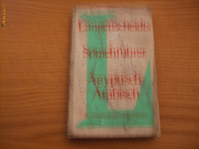 SPRACHFUHRER AGYPTISCH-ARABISCH foto